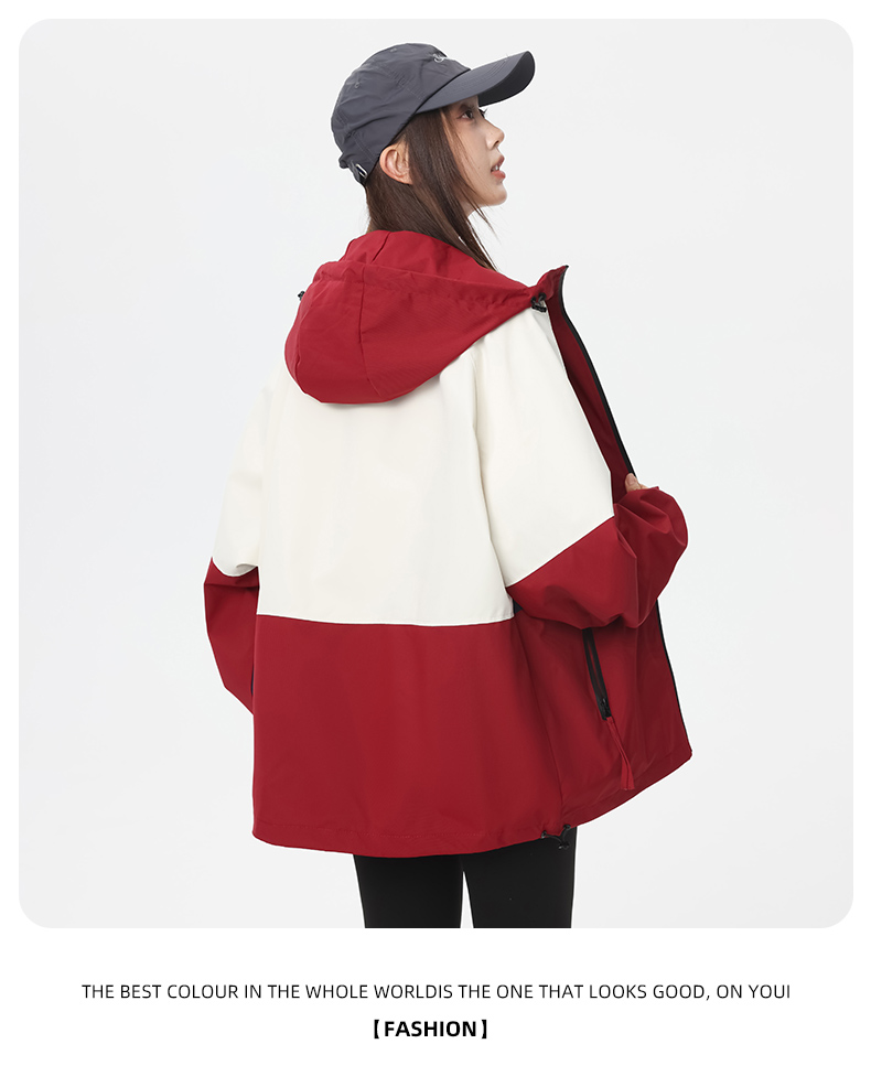 2025户外登山旅行冲锋衣男女款