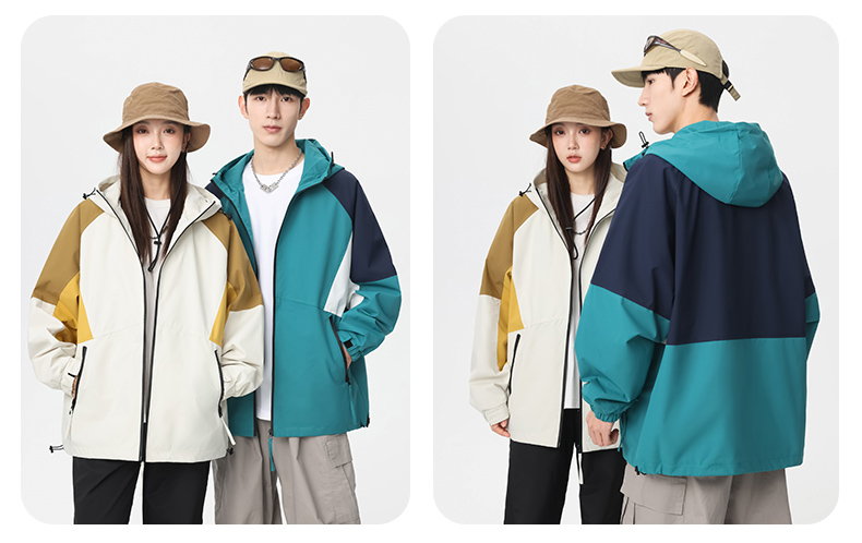 2025户外登山旅行冲锋衣男女款