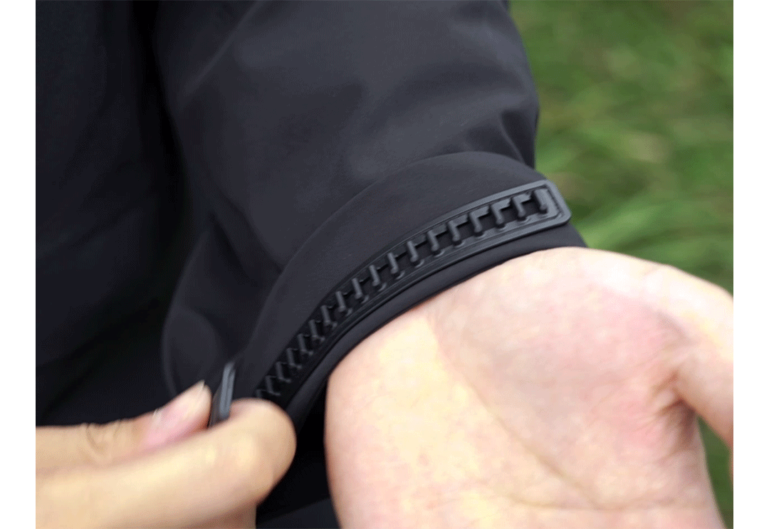 Unihuaji无极调节滑轨式三防冲锋衣