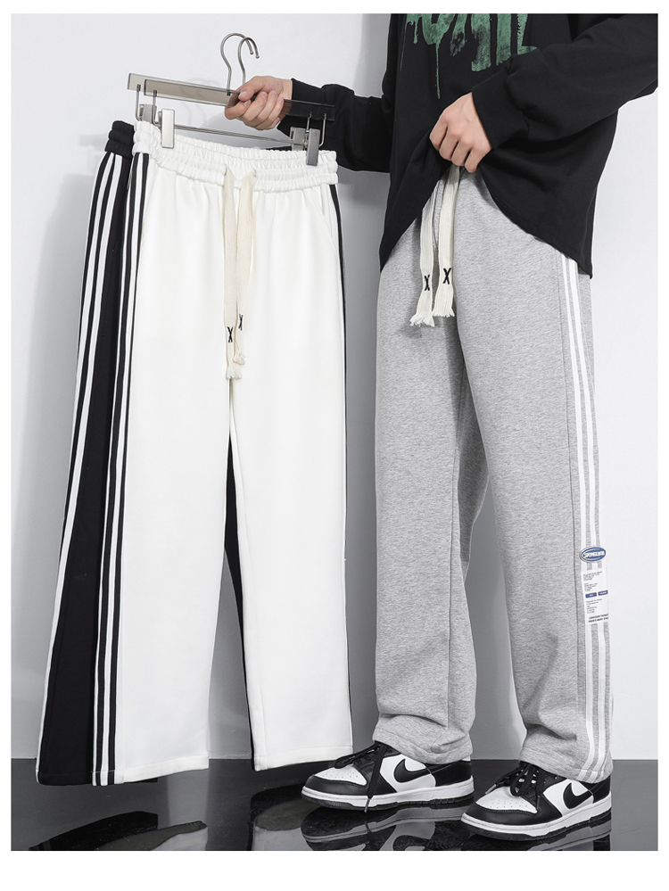 2025春秋情侣款三道杠哈伦休闲裤【宽松款】