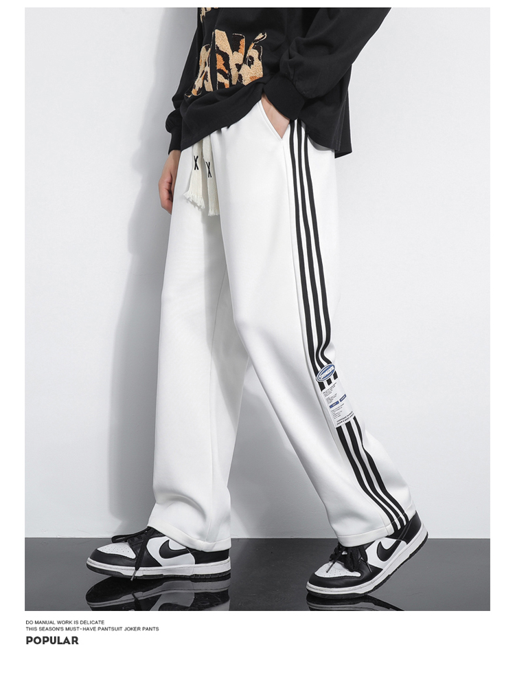 2025春秋情侣款三道杠哈伦休闲裤【宽松款】