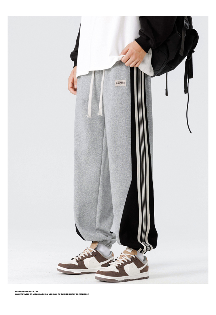 2025秋冬情侣款华棉束脚休闲裤【宽松款】