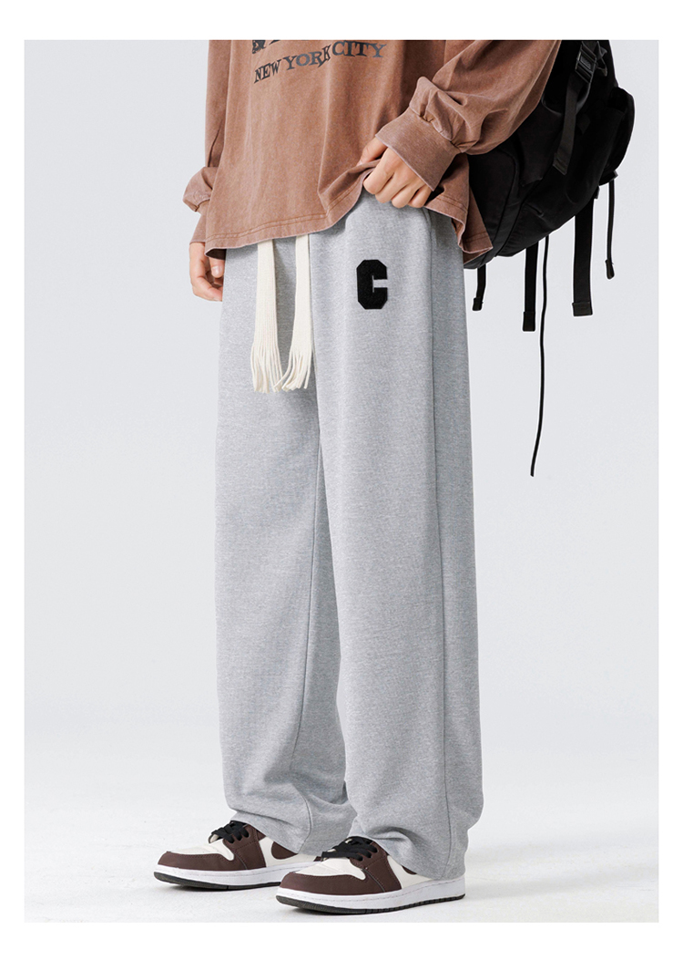 2025春秋情侣款阔腿平口休闲裤【宽松款】