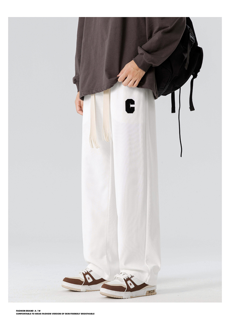 2025春秋情侣款阔腿平口休闲裤【宽松款】