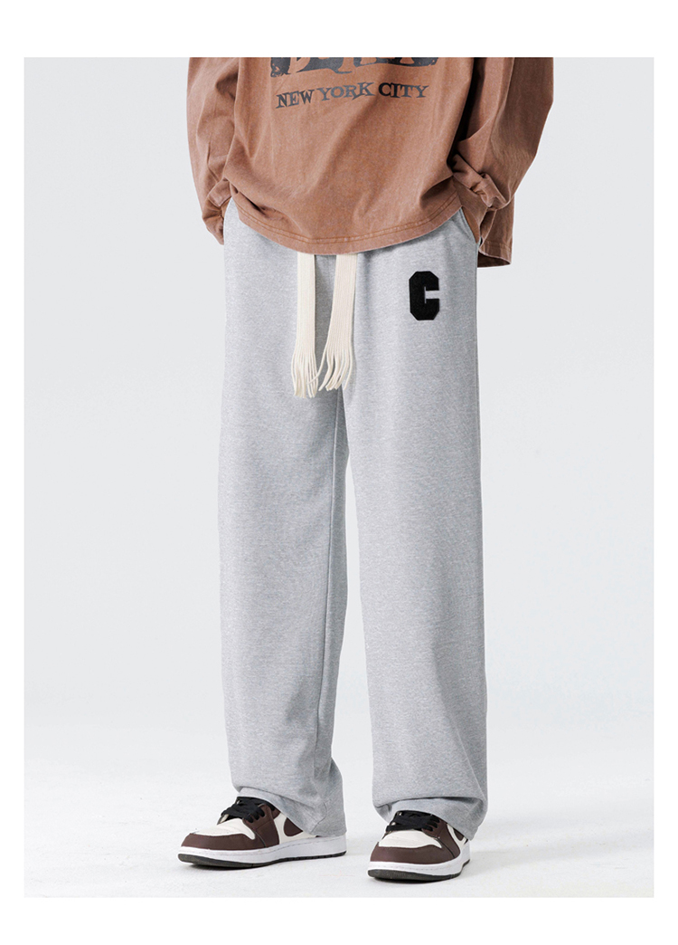 2025春秋情侣款阔腿平口休闲裤【宽松款】