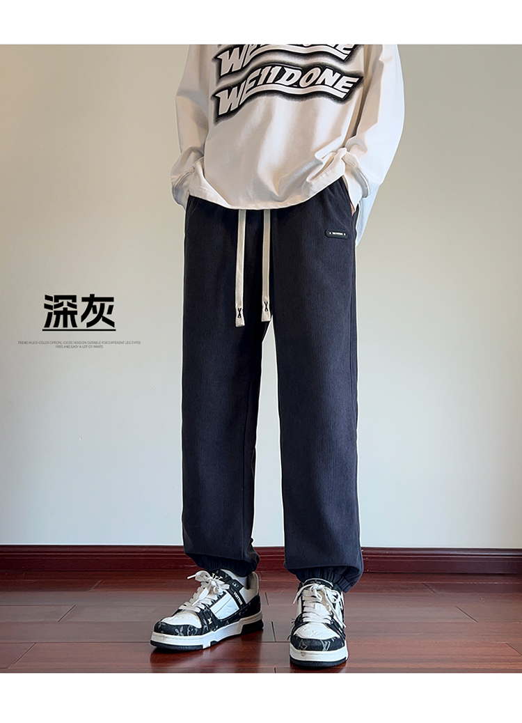 2025春秋情侣款束口休闲裤【宽松款】