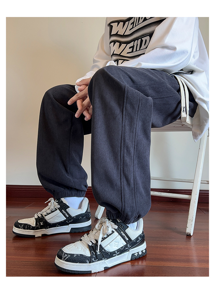 2025春秋情侣款束口休闲裤【宽松款】