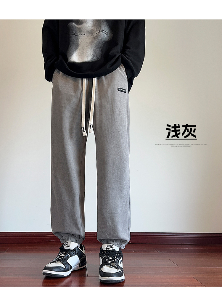 2025春秋情侣款束口休闲裤【宽松款】