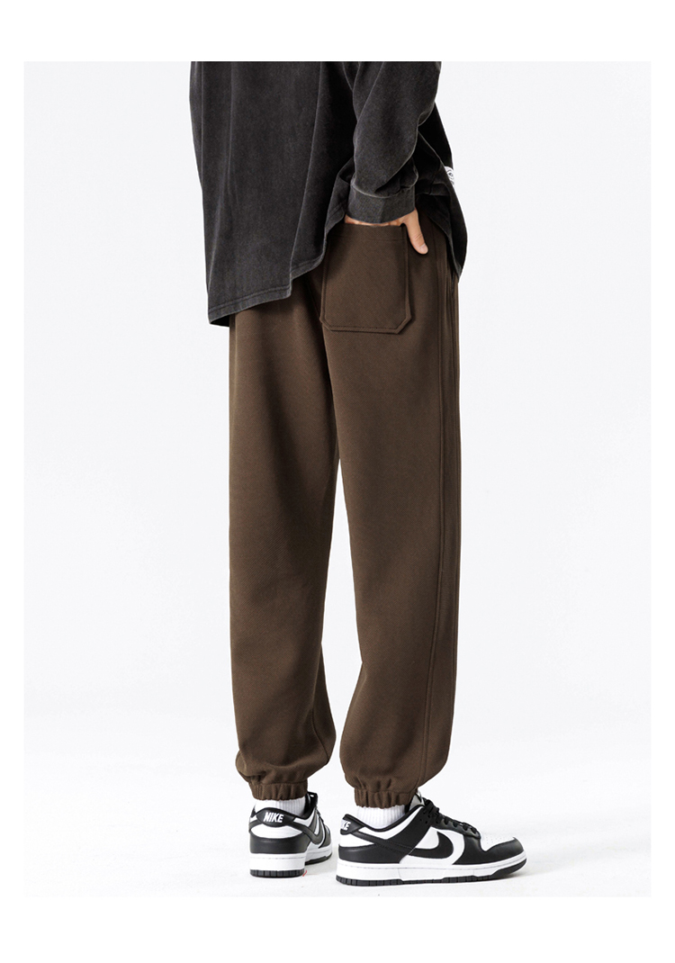 2025春秋情侣款条纹束脚休闲裤【宽松款】