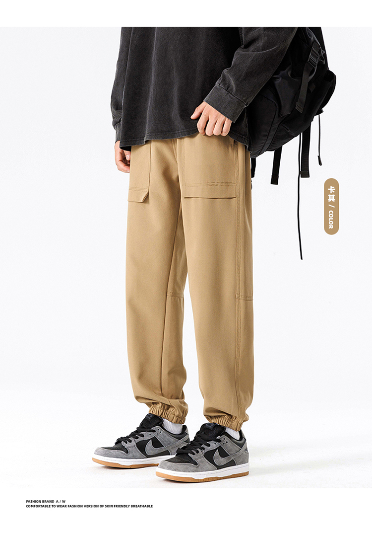 2025春秋情侣款弹力工装休闲裤【宽松款】