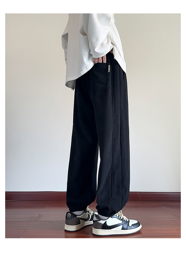 2025春秋情侣款束脚休闲裤【宽松款】