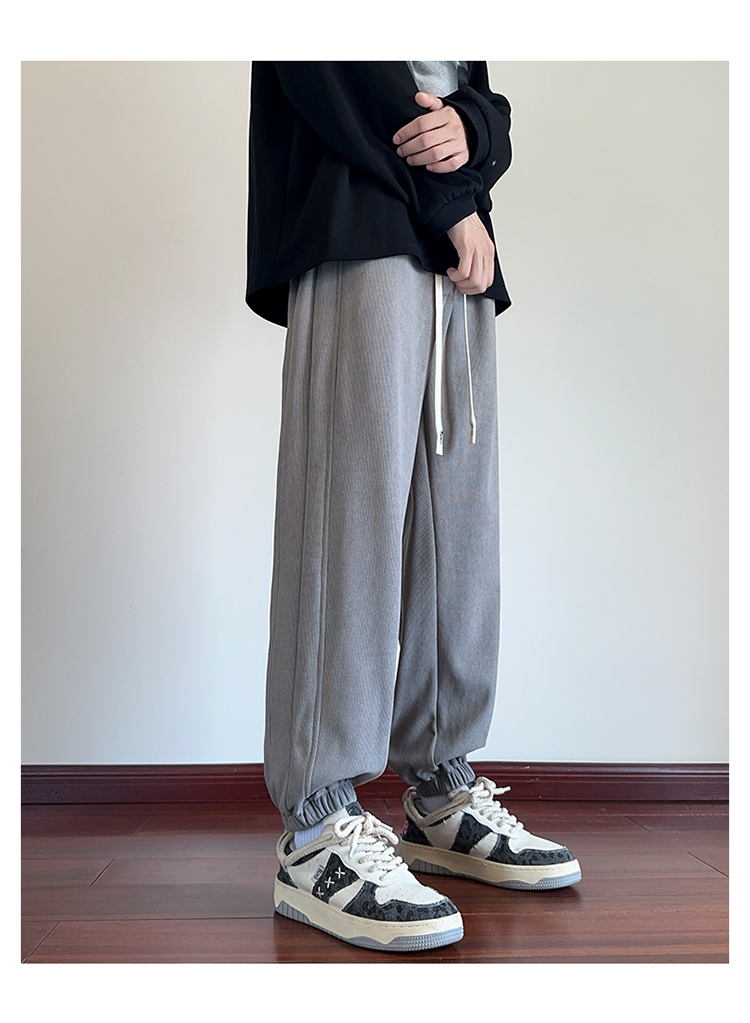 2025春秋情侣款束脚休闲裤【宽松款】