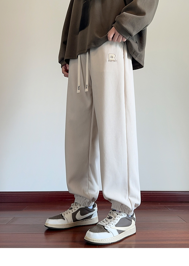 2025春秋情侣款束脚休闲裤【宽松款】