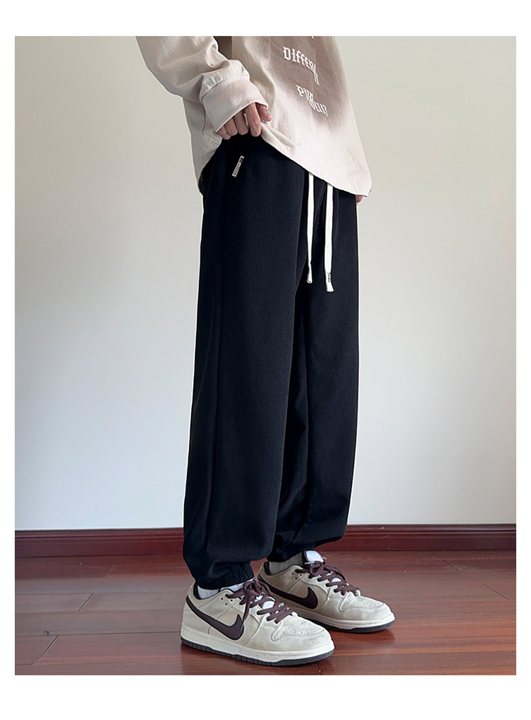 2025春秋情侣款束脚休闲裤【宽松款】