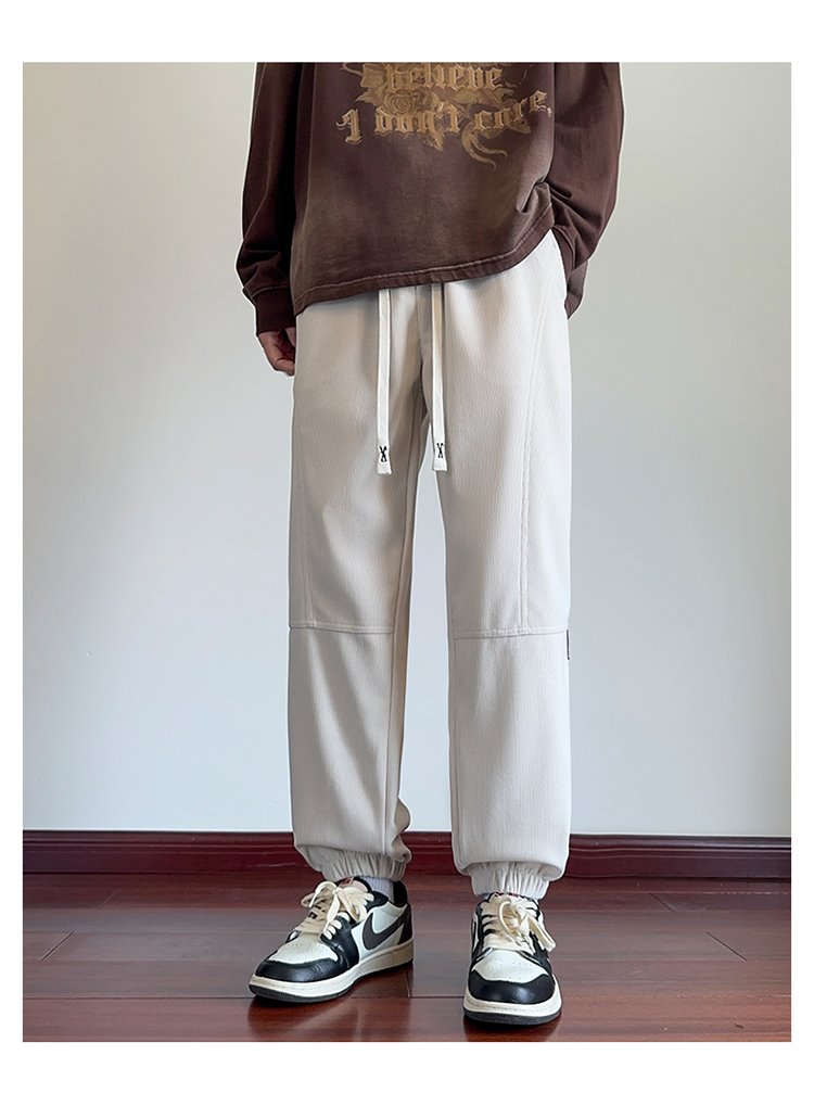 2025春秋情侣款束脚休闲裤【宽松款】