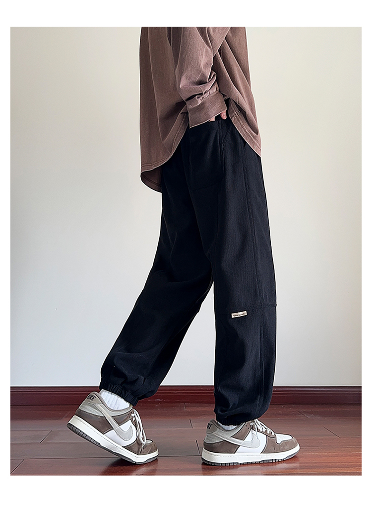 2025春秋情侣款束脚休闲裤【宽松款】