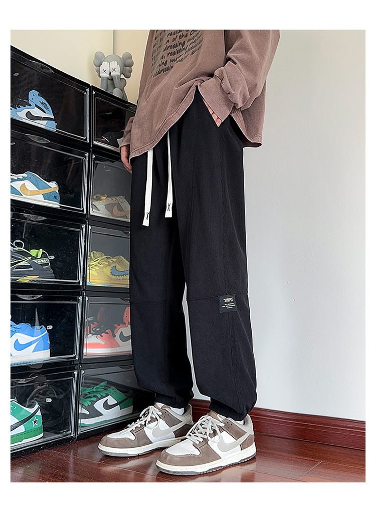 2025春秋情侣款束脚休闲裤【宽松款】