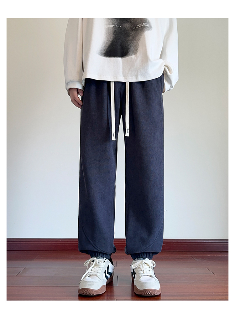 2025春秋情侣款束脚休闲裤【宽松款】