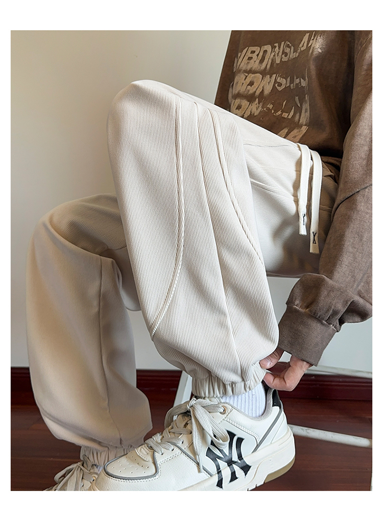 2025春秋情侣款束脚休闲裤【宽松款】