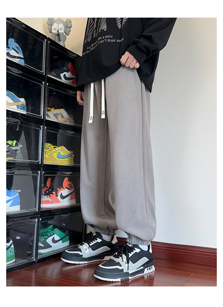 2025春秋情侣款束脚休闲裤【宽松款】