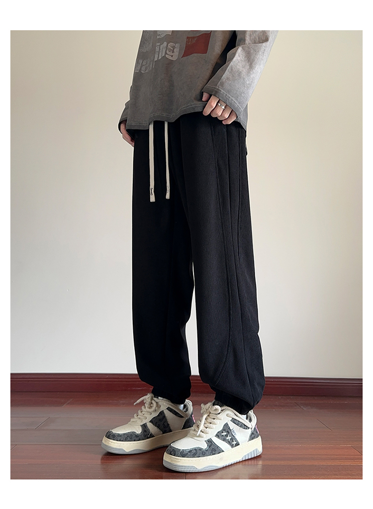 2025春秋情侣款束脚休闲裤【宽松款】