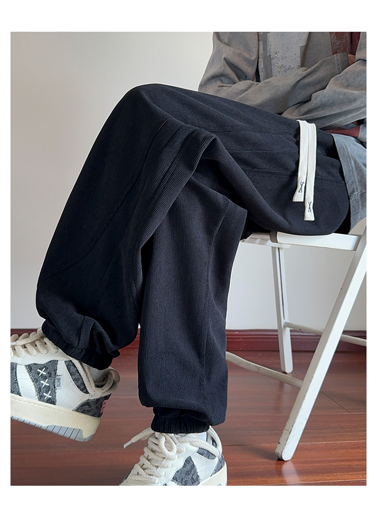 2025春秋情侣款束脚休闲裤【宽松款】