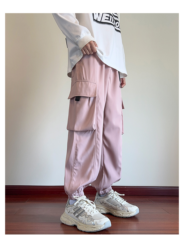 2025春秋情侣款束脚休闲裤【多色宽松款】