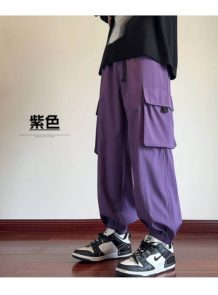 2025春秋情侣款束脚休闲裤【多色宽松款】