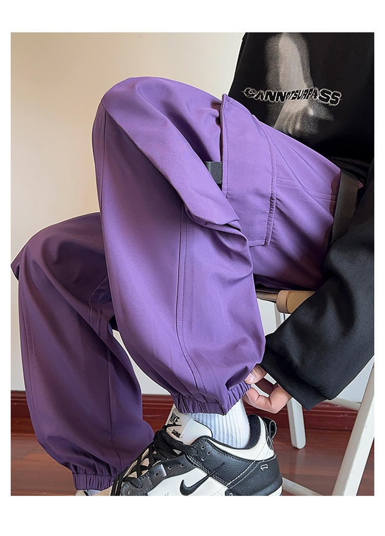 2025春秋情侣款束脚休闲裤【多色宽松款】