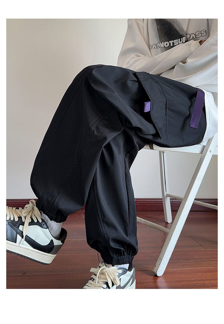 2025春秋情侣款束脚休闲裤【多色宽松款】