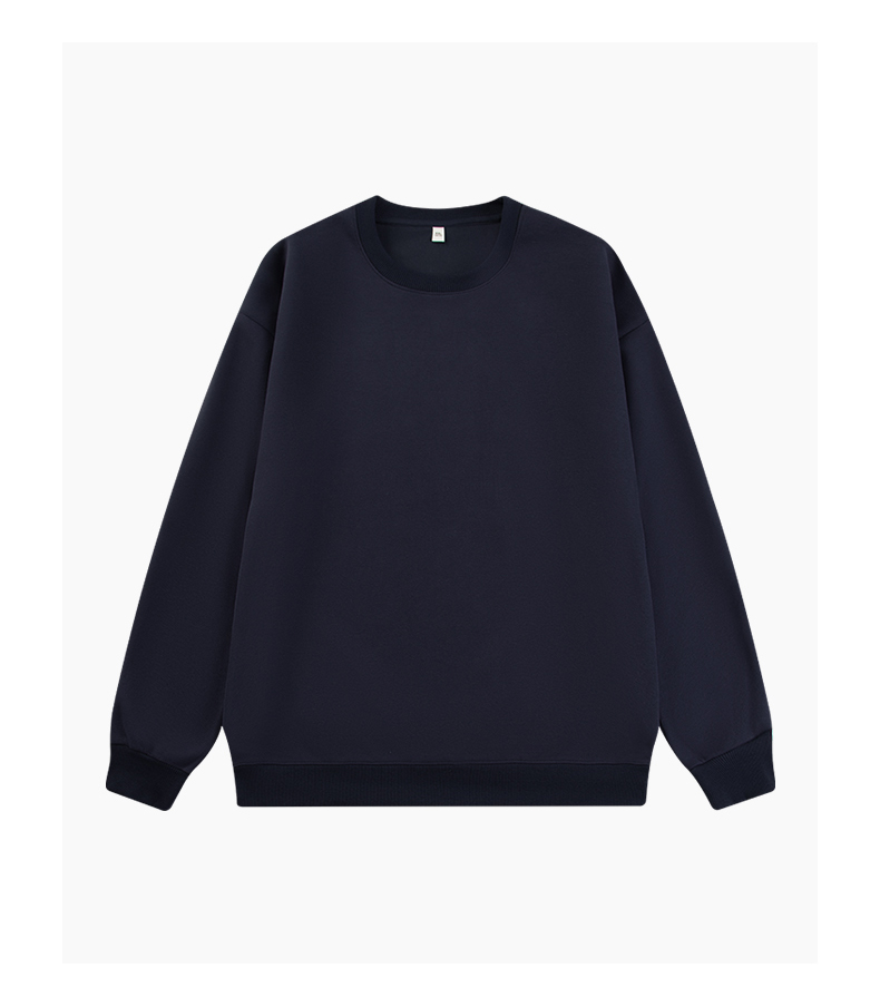 2025秋冬情侣款圆领卫衣320克华棉【多色宽松款】