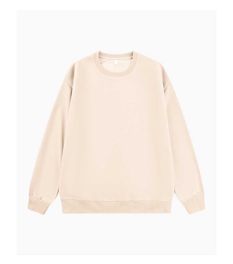 2025秋冬情侣款圆领卫衣320克华棉【多色宽松款】