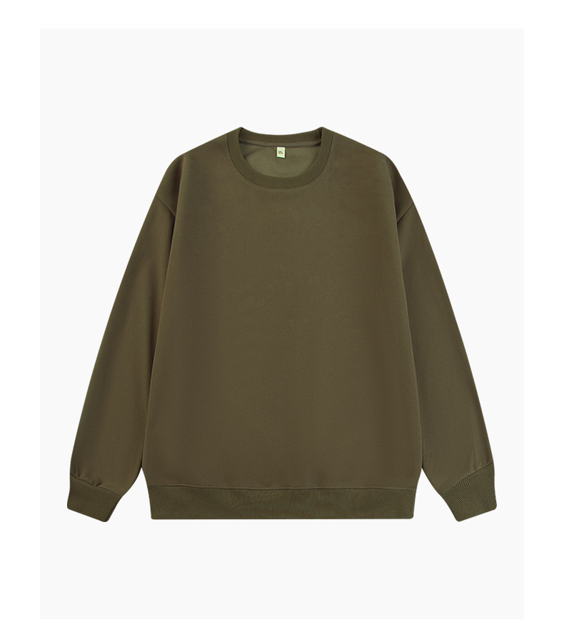 2025秋冬情侣款圆领卫衣320克华棉【多色宽松款】