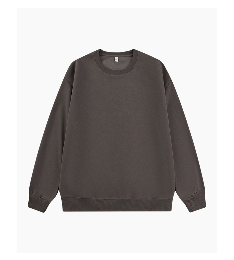 2025秋冬情侣款圆领卫衣320克华棉【多色宽松款】