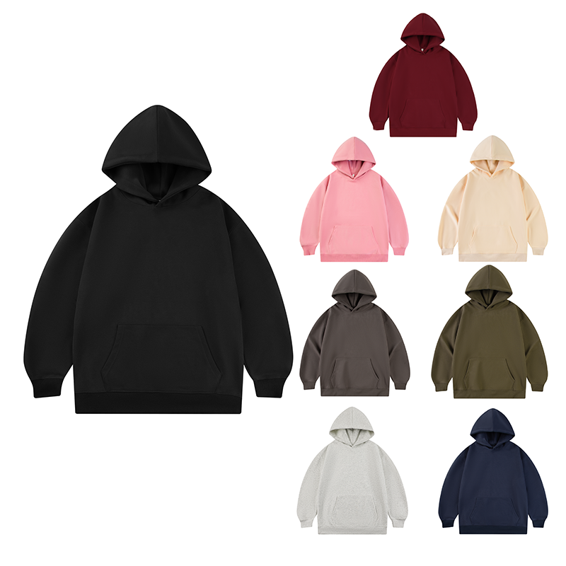 2025秋冬情侣款连帽卫衣320克华棉【多色宽松款】