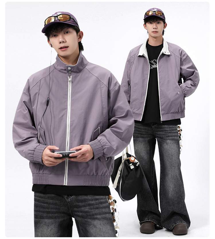 2025秋冬男款宽松休闲时尚夹克