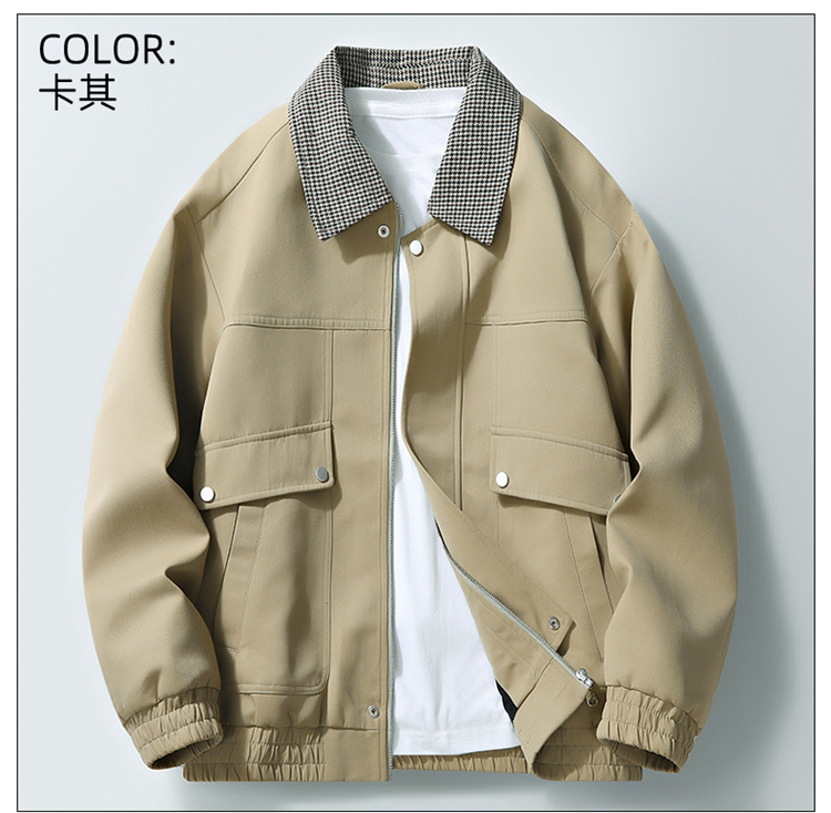 2025秋冬男款宽松休闲时尚夹克