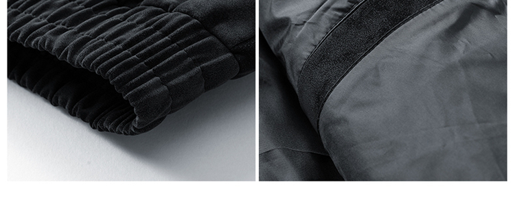 2025秋冬男款宽松时尚绒感皮夹克