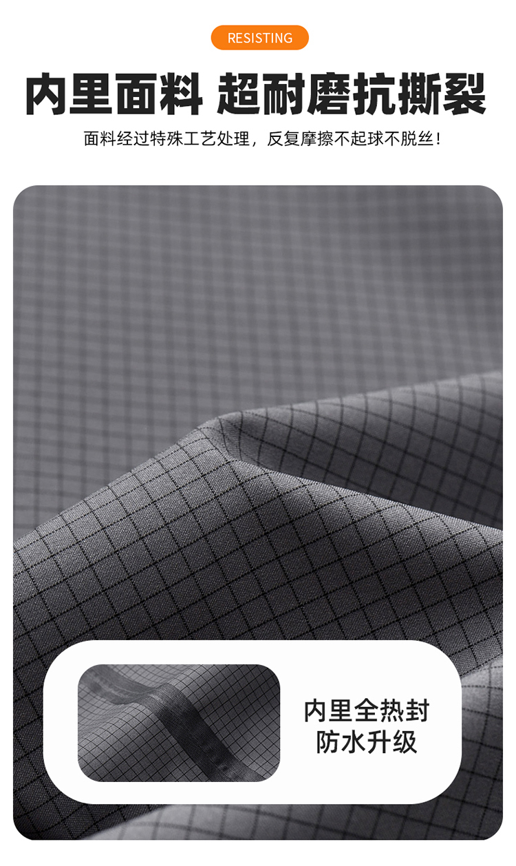 2025秋冬情侣款鸟家全热封防水冲锋衣