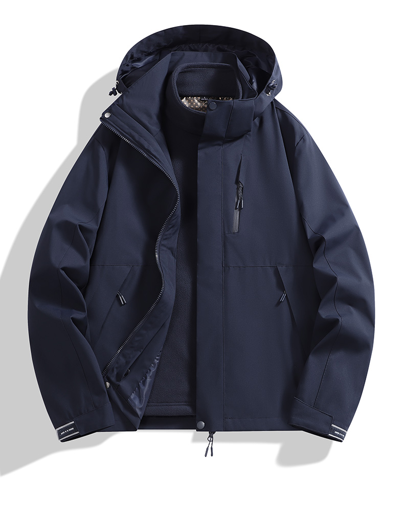 2025秋冬情侣款三合一冲锋衣两件套【96888】